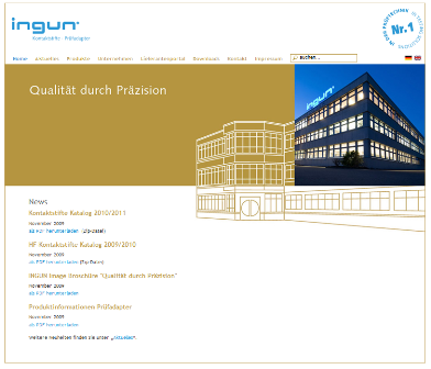 Hier geht es ins INTERNET